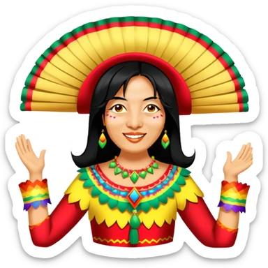 Joyful Reveler sticker