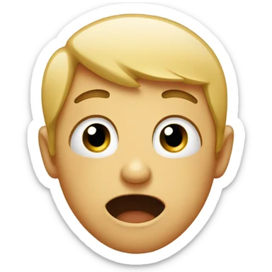 crying while laughing  sticker