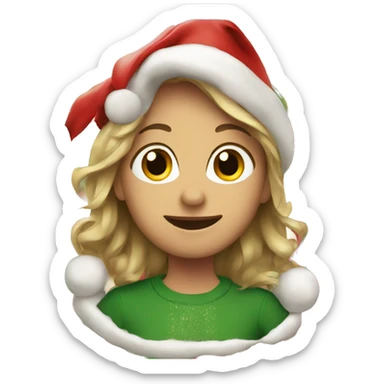 Christmas sticker