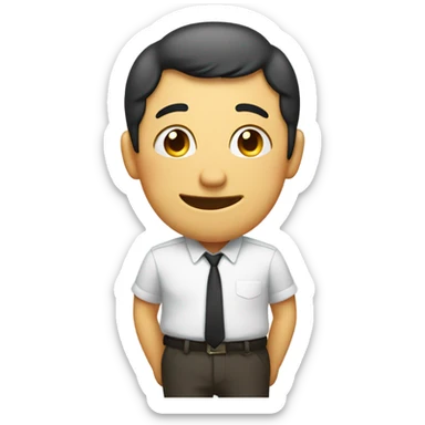 Laughing hard sticker