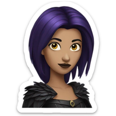 Raven Queen sticker