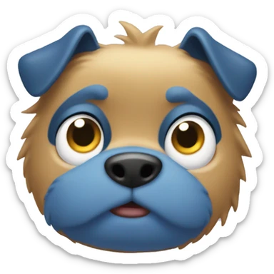 Bluey and bingo  sticker