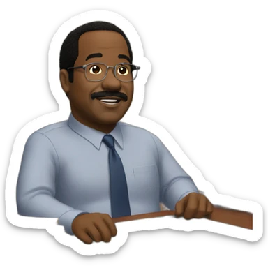 Stanley Hudson office sticker