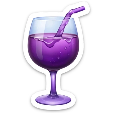 grape juice sticker