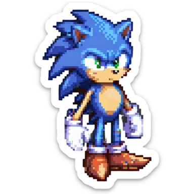 Sonic the Hedgehog sticker