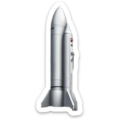 building a rocket sticker