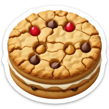crumble cookie sticker