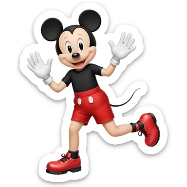 mickey mouse sticker