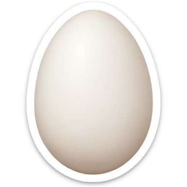 Egg sticker