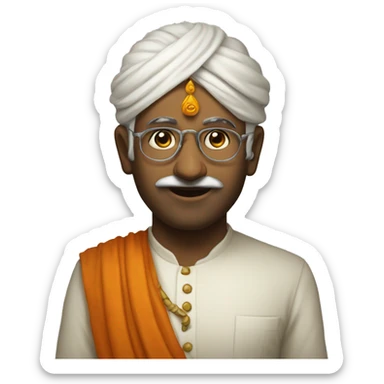 Krishn tilak emoji sticker