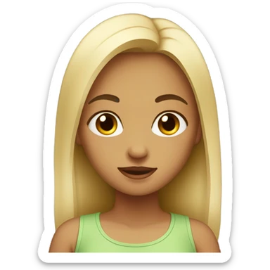 girl pear bodytype sticker