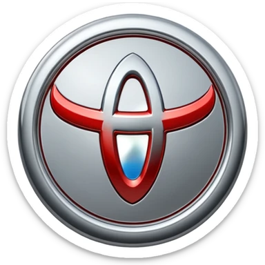Toyota logo sticker