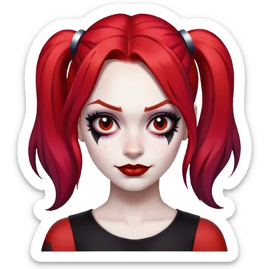 Harley quinn psyco sticker