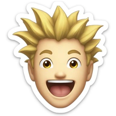 sangoku who laugh sticker