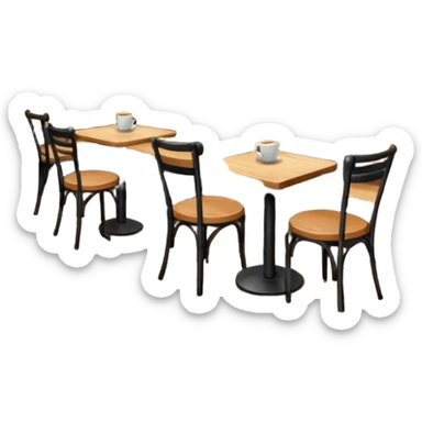 quiero hacer una cafeteria sticker