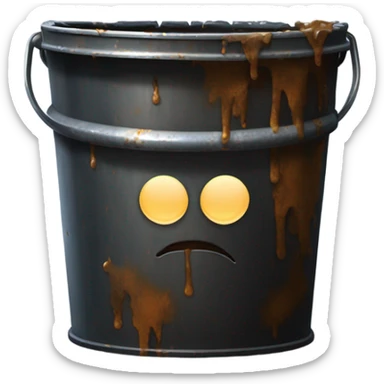 Bucket of suck sticker