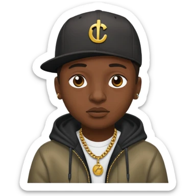 a rapper sticker