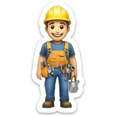 happy-repairman-appliance sticker