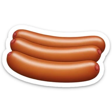 sausage sticker