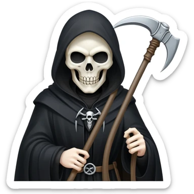 grim reaper death final destination sticker