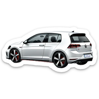 Volkswagen Golf 8 GTI sticker