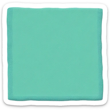 small cleaning towel sticker