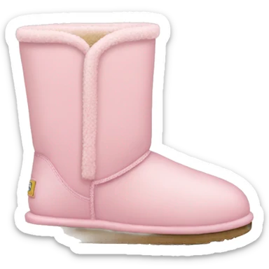 light pink uggs sticker