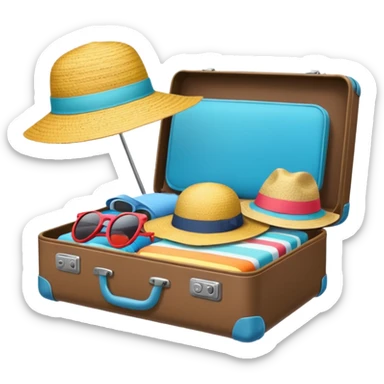 vacation equipment sticker