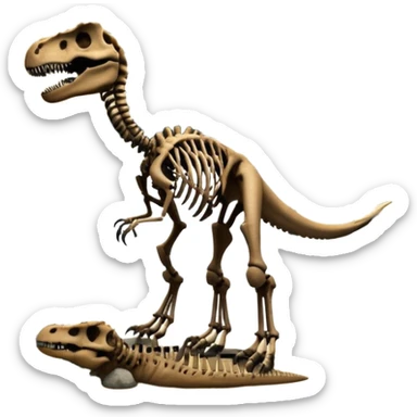 Dinosaur Museum sticker