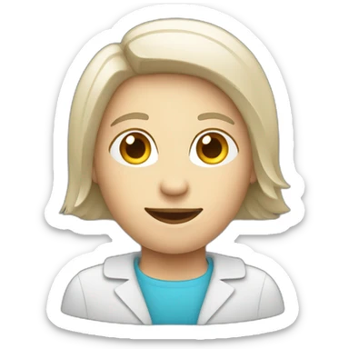 2D customer service logo sticker