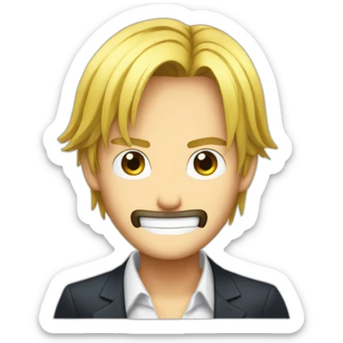 Sanji from one puece sticker