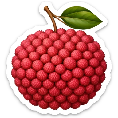 lychee fruit sticker