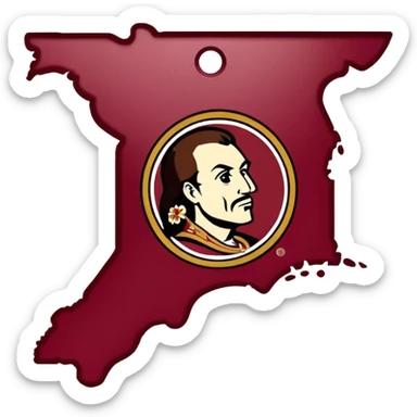 Florida State image sticker