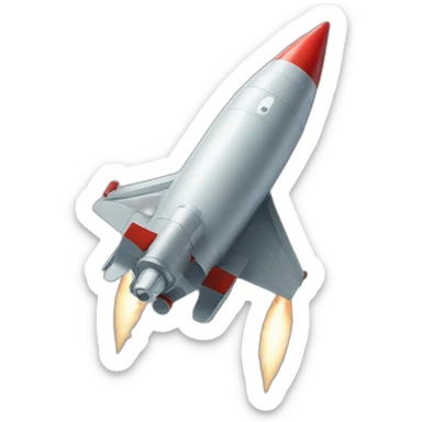 Chat sur missile sticker