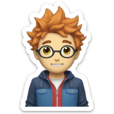 Yo-Kai Watch Nate sticker