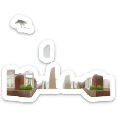 educational institution sticker