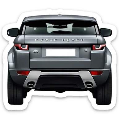 Range Rover Evoque Grey sticker