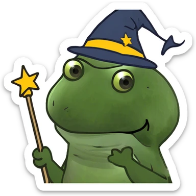 Bufo sticker