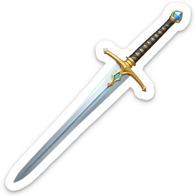 blink Long sword sticker