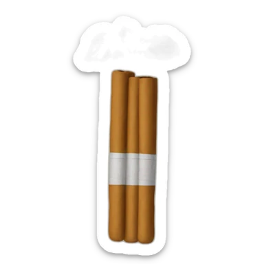 Cigarrillo de flores sticker