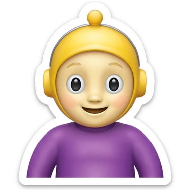 Teletubby sticker