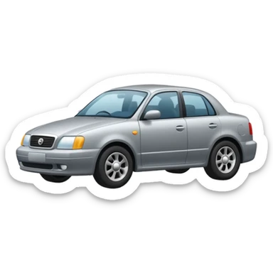 smoke coming out of a car exhaust sticker