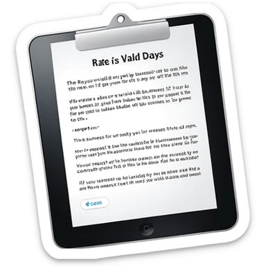 The rate is valid only on business days from 12 PM to 4 PM. If your request falls outside this period, the rate for the next business day will be applied.
 sticker