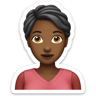 Haitian women sticker