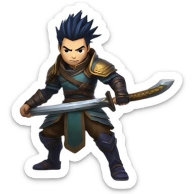Yasuo League of legends sticker