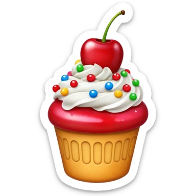 sweet treat with accessories sticker