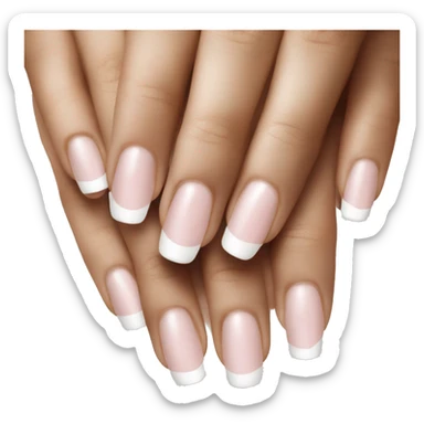 Nails french manicure sticker