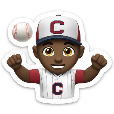 Cleveland guardians fan  sticker