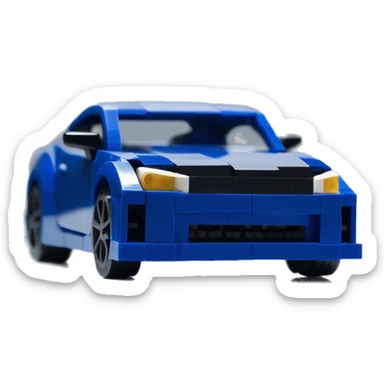   Giant dark blue Lego Scion FR-S  sticker
