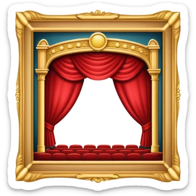Theatre sticker